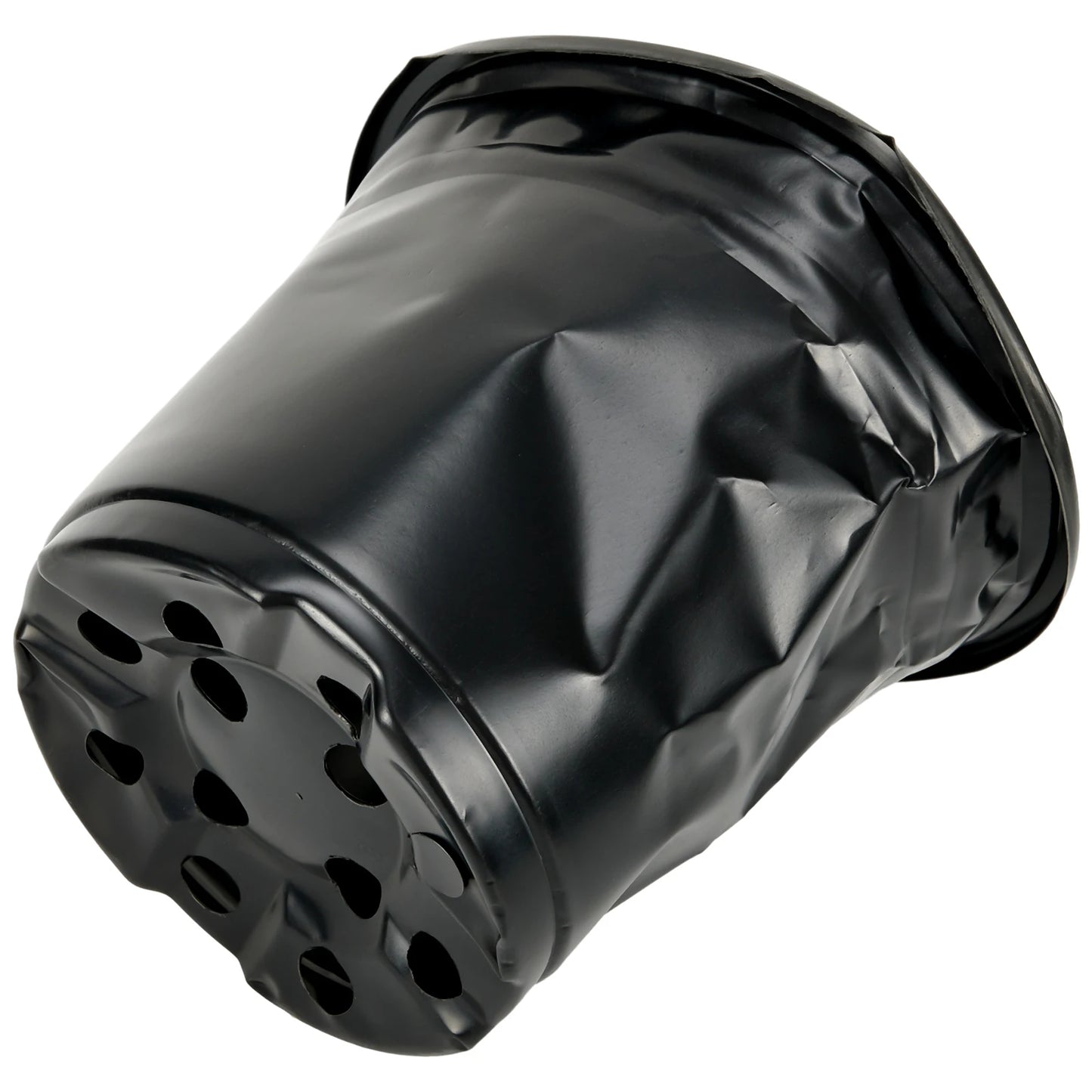 1PC Flowerpot Plastic Black Plant Pot Bottom Hollow Nursery Pot SeedPlant Containers Flower Pot Garden Supplies
