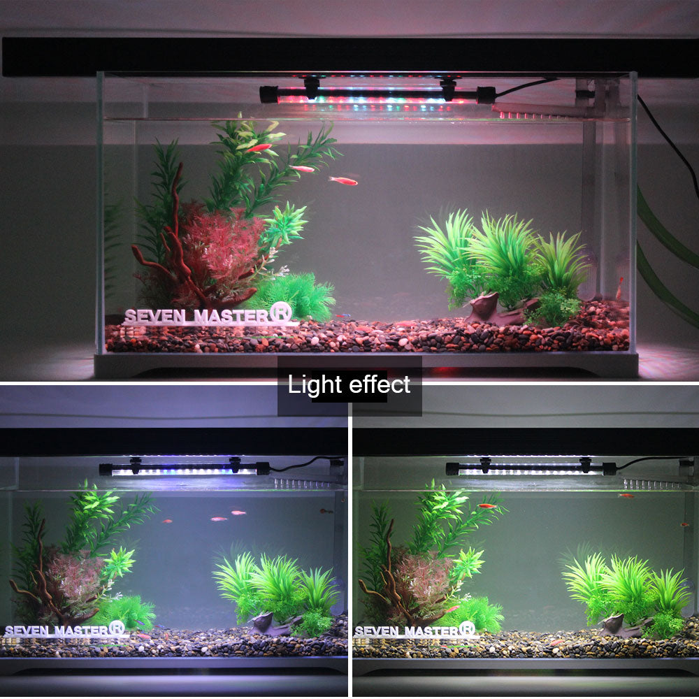 90-260v Aquarium Light Led Waterproof Fish Tank Clip Light Underwater