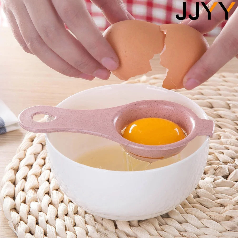 JJYY  Kitchen Egg White DIY Separator Holder Sieve Funny Divider