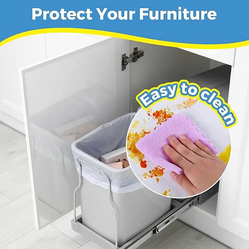 45cm Transparent Electrostatic Adsorption Protective Film for Kitchens