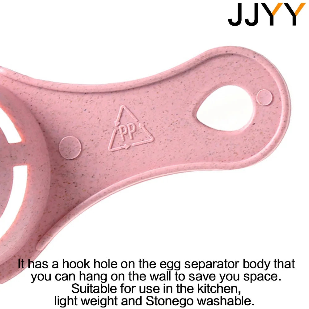 JJYY  Kitchen Egg White DIY Separator Holder Sieve Funny Divider