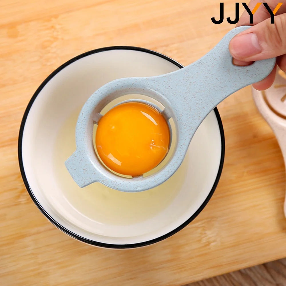 JJYY  Kitchen Egg White DIY Separator Holder Sieve Funny Divider