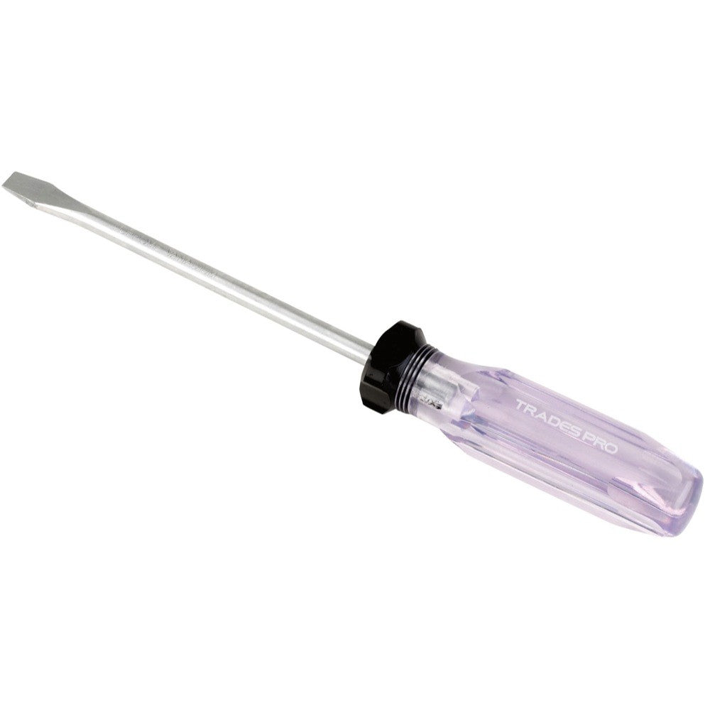 TradesPro Slotted 5/16inX6in Screwdriver - 830408