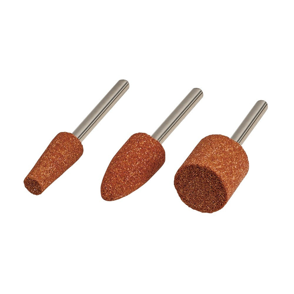 TradesPro 3 Pc Grinding Stones  Alum Ox - 837794