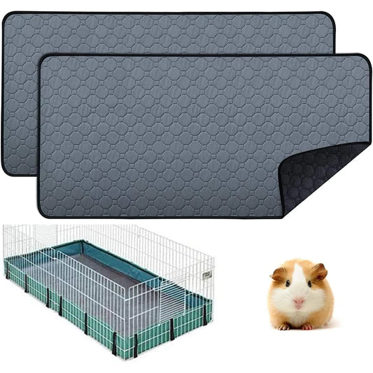 Guinea Pig Cage Lining Washable Guinea Pig Skin Pad Reusable and Non