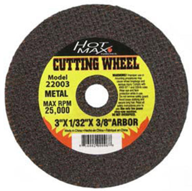 Kdar 22001 3 x 0.06 in. Cut-Off Wheel