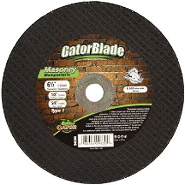 Ali Industries 9631 Gator Blade Type 1 Metal Cut-Off Wheel, 6.5 x