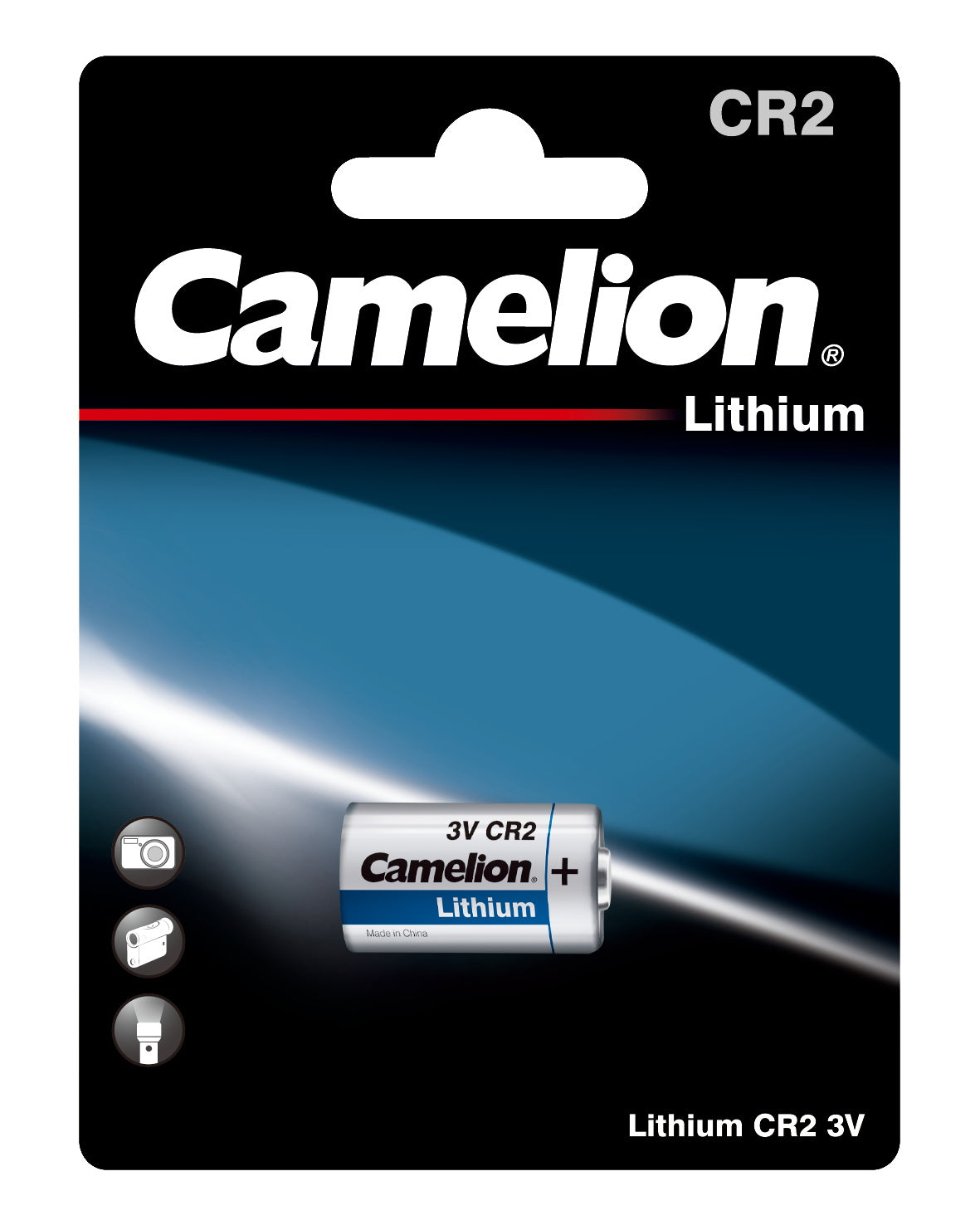 Camelion CR2 3V Lithium Primary - Non Rechargeable