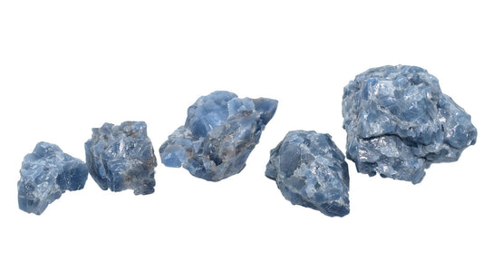 Blue Calcite Chunks