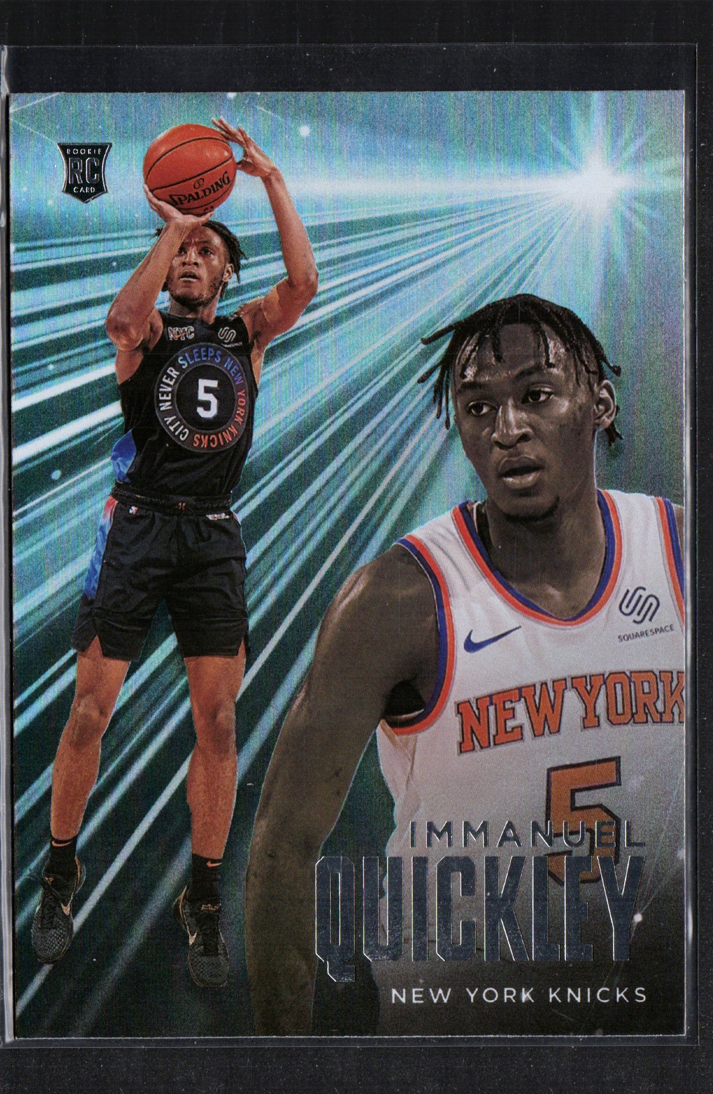 Immanuel Quickley New York Knicks #207 - 2020-21 Panini