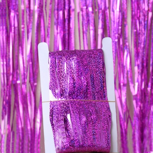 Graduation Party Photo Booth Gold | Pink Gold Curtain Backdrop - Gold