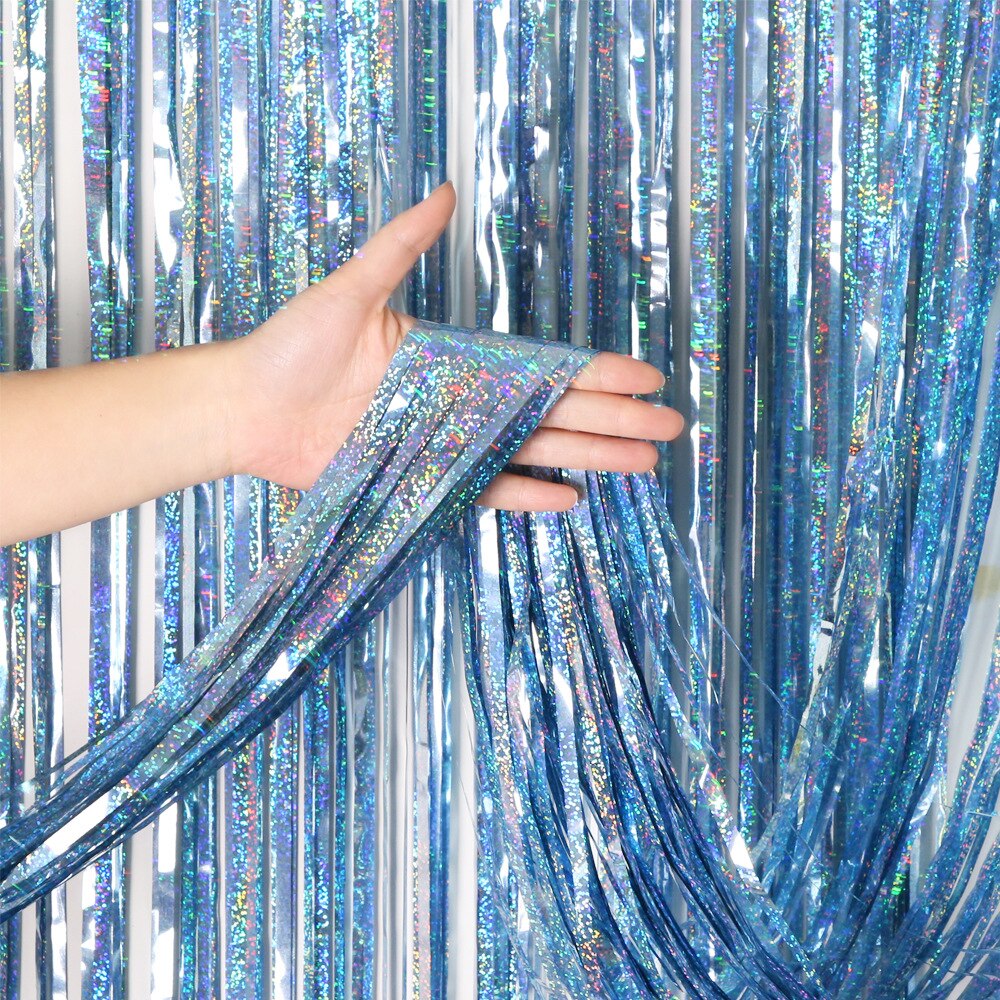 Graduation Party Photo Booth Gold | Pink Gold Curtain Backdrop - Gold