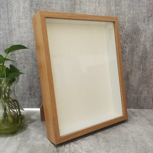 Shadow Box Depth 3cm Wooden Photo Frame For Displaying