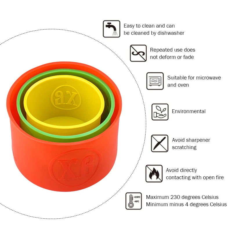 FAIS DU DIY Desserts Baking Mold Tools No-stick Round Silicone Cake