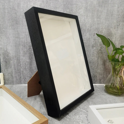 Shadow Box Depth 3cm Wooden Photo Frame For Displaying