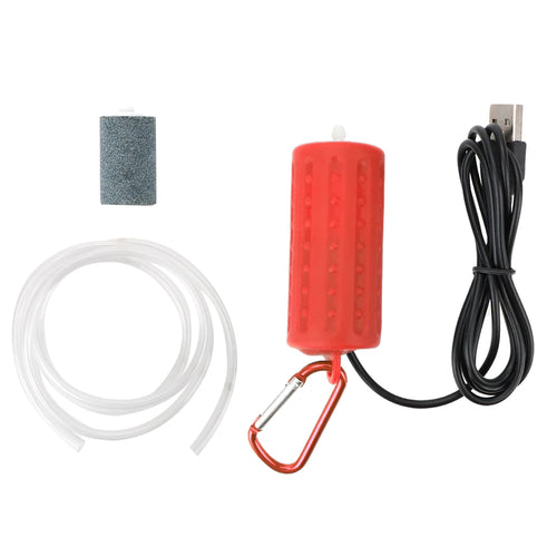 Mini USB Fish Tank Oxygen Air Pump Aquatic Terrarium Filter Mute
