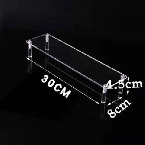 1-5 Tier Acrylic Display Stand,Clear Display Riser Rack for