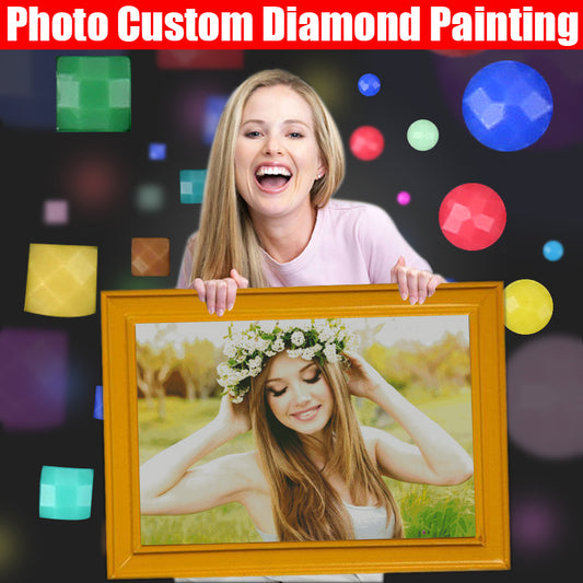 Homfun Photo Custom Diamond Painting 5d Diy Picture Of Rhinestones