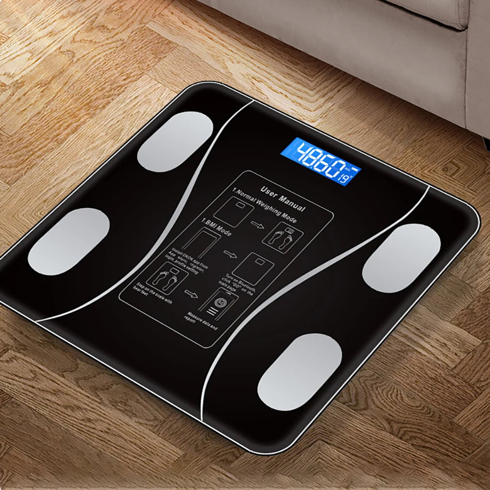Digital Body Weight Scale Smart Wireless Fat Scale Bathroom Weight