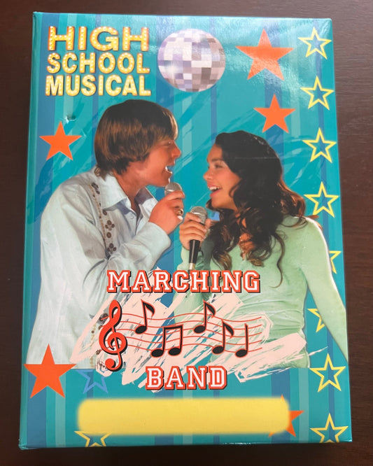 Disney High School Musical Marching Band Personalized Stationery Diary