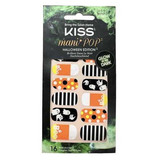 KISS Mani Pop Halloween Edition Glow in The Dark