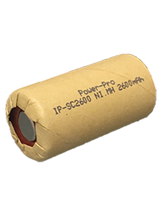 IP Power High Rate Sub C Ni-Mh 2600mAh