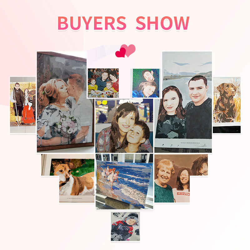 Painting By Numbers Dropshipping Personality Photo Customized Diy