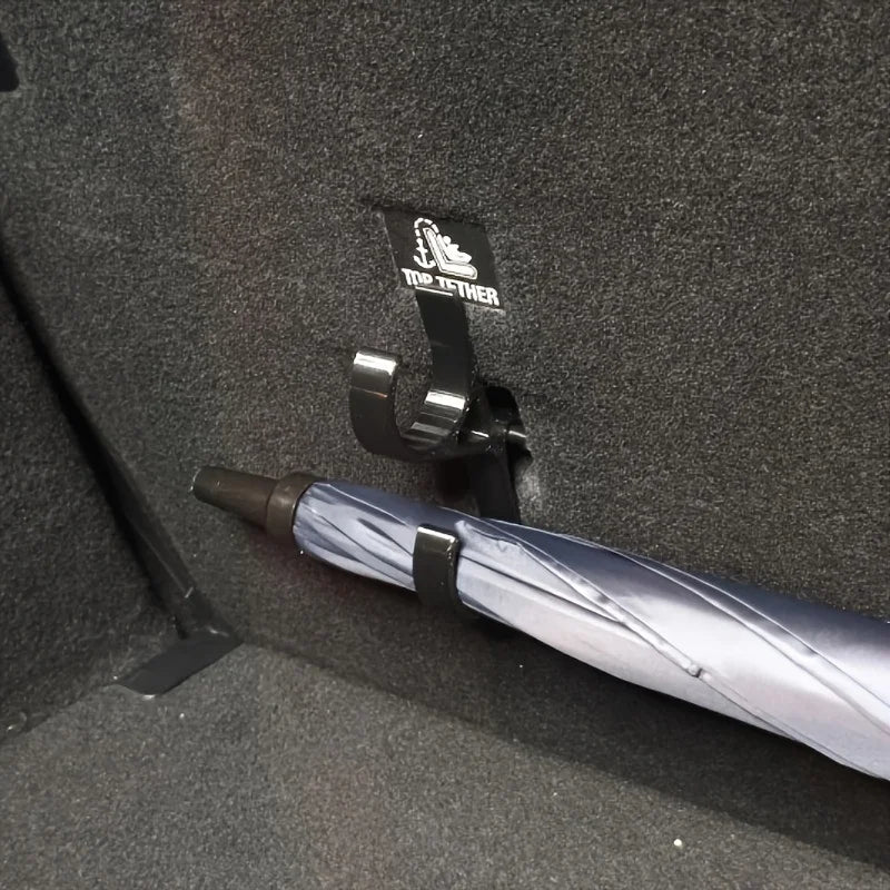 2pcs Car Umbrella Hooks - Trunk Hangers,Universal for Sedans with
