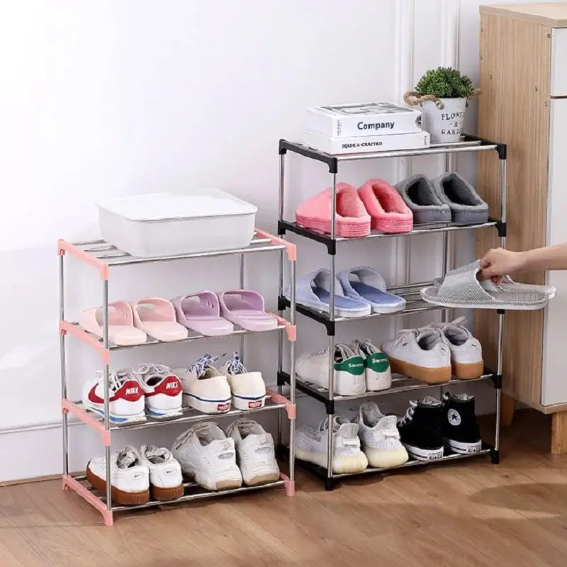 3/4 Shoe Rack Multi Layered And Space Saving Shoe Rack For Simple