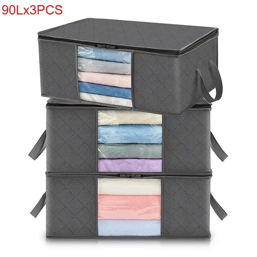 Storage Bags Shopping Suitcase Organizer Large Capacity Clothes