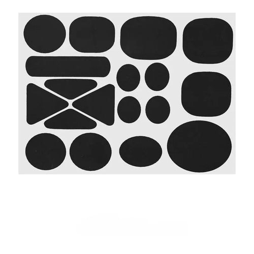 Self Adhesive Black Patches For Down Jackets Pants Clothes Repair
