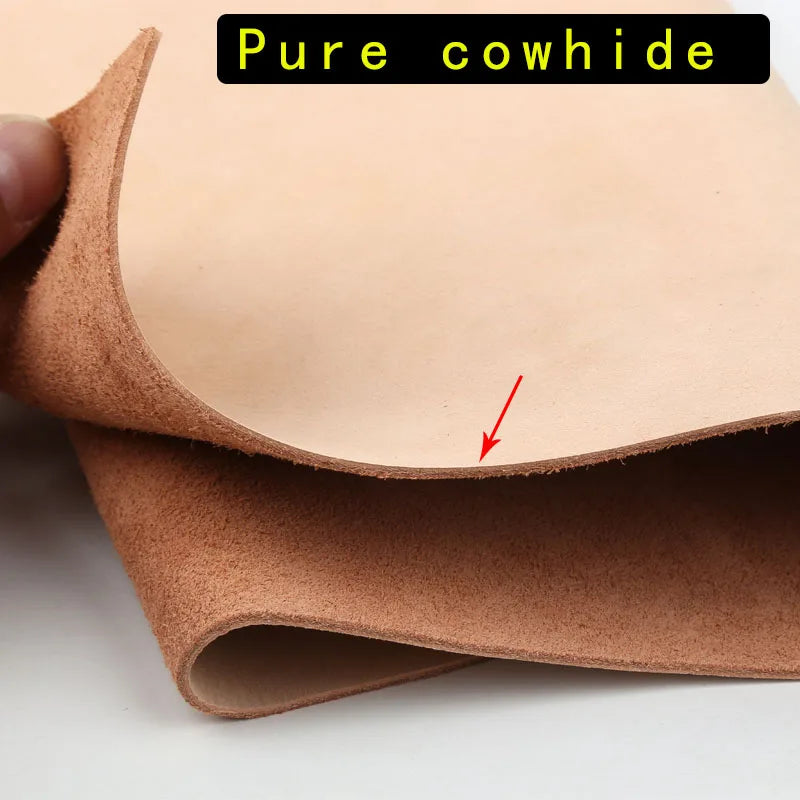 First-layer pure cowhide without coating, matte original color leather