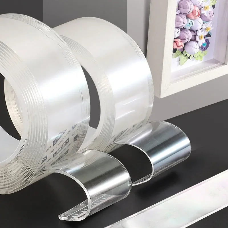 3M Nano Tape Double Sided Tape Transparent Reusable Waterproof