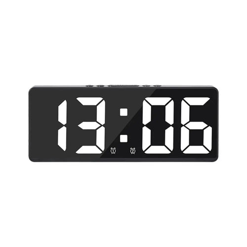 Creative Number Clock Color Nightlight Temperature Calendar Alarm
