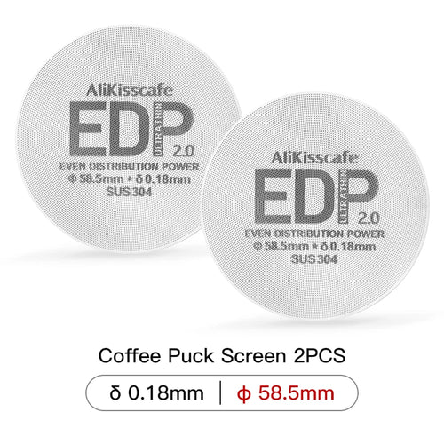 Alikisscafe Espresso Puck Screen Filter Stand 51mm 53.5mm 58.5mm For