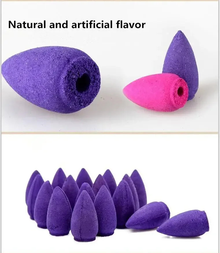 Mixed Natural Incense Rose Jasmine Lavender Osmanthus Sakura Smoke