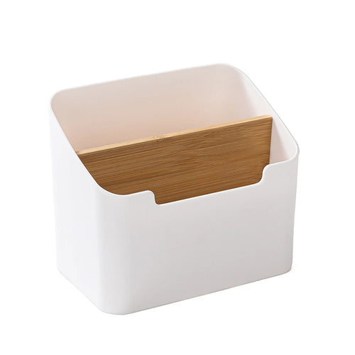 1 Home Desktop Remote Control Storage Box, Can Be Wall Hanging,