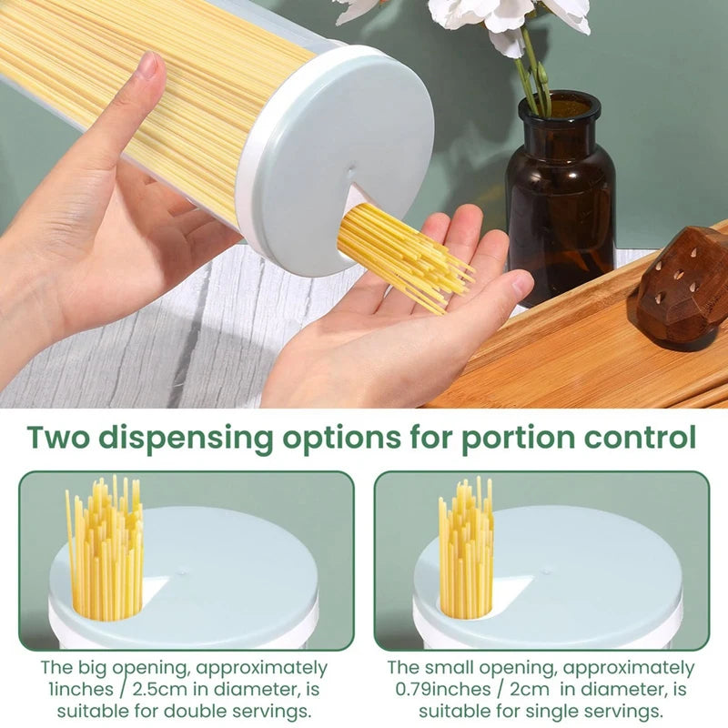 1pc Noodles Sealed Can Food Storage Spaghetti Noodle Pasta Container