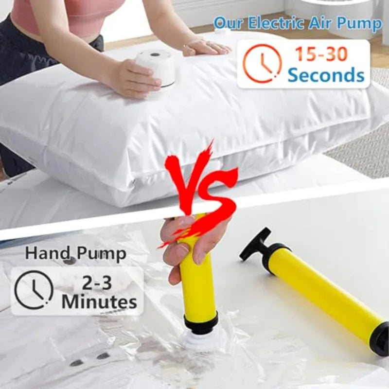Electric Vacuum Pump for Storage Bags EU US Plug Portable Air