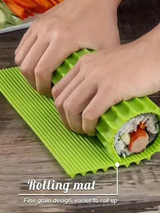 1pc Sushi Making Tool Sushi Roll Mat Seaweed Rice and Vegetable Roll
