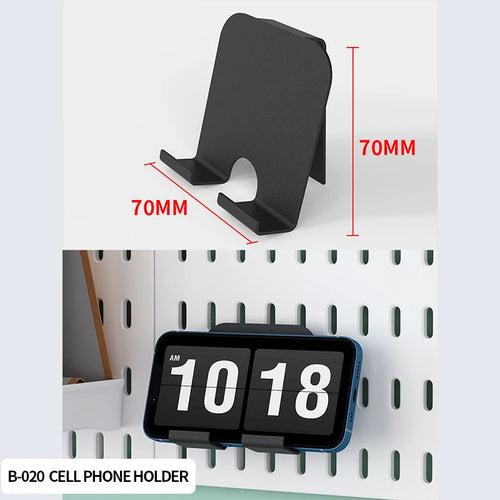No-Drill Gaming Room Pegboard, Wall Organizer for Controller,