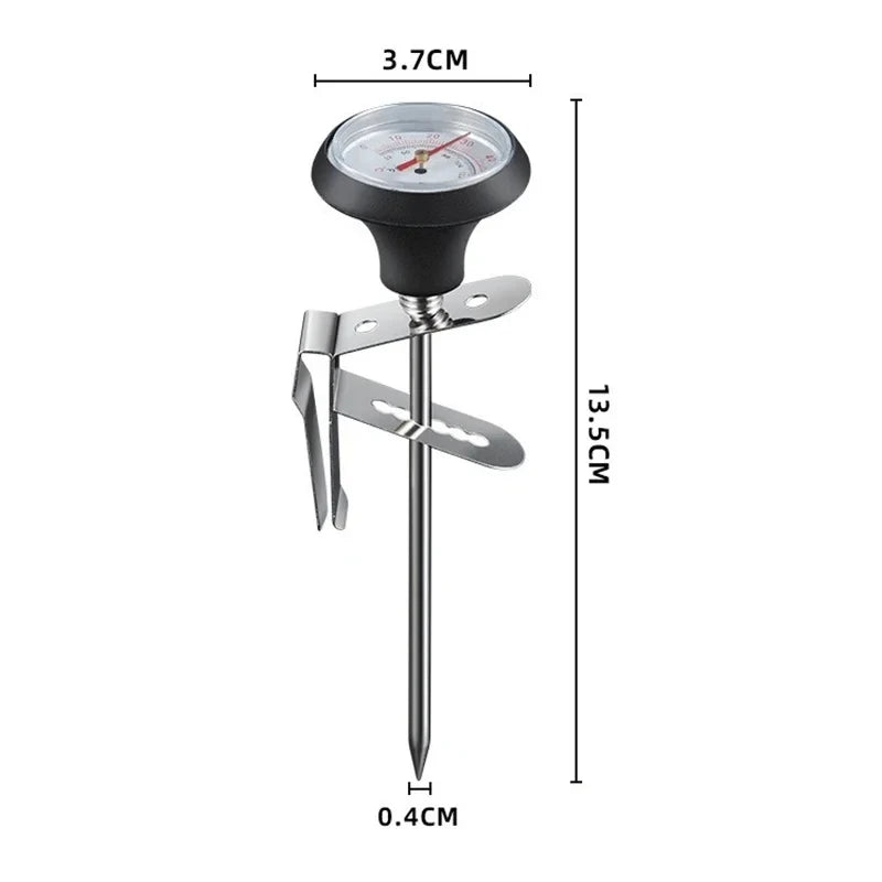 Stainless Steel Coffee Temperature Meter Probe 0~100℃ Thermometer for