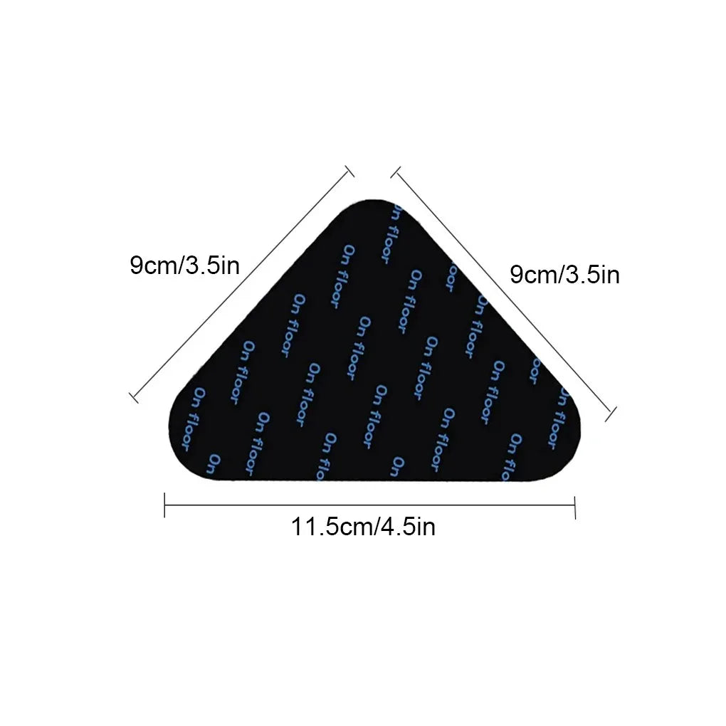 12PCS Carpet Non-slip Sticker Reusable Water Proof Anti Curling Carpet