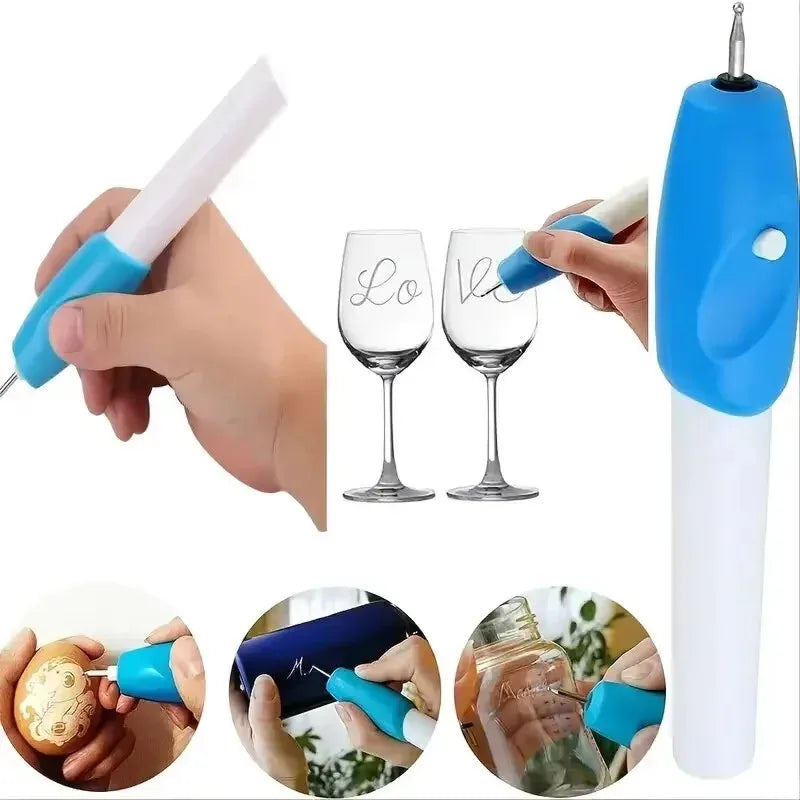 Mini Wireless Engraving Pen, Precision Electric Engraving Pen, Name