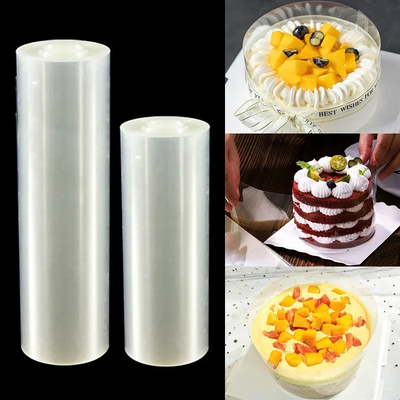 Cake Collars Transparent Mousse Cake Surround Film Acetate Cake Collar
