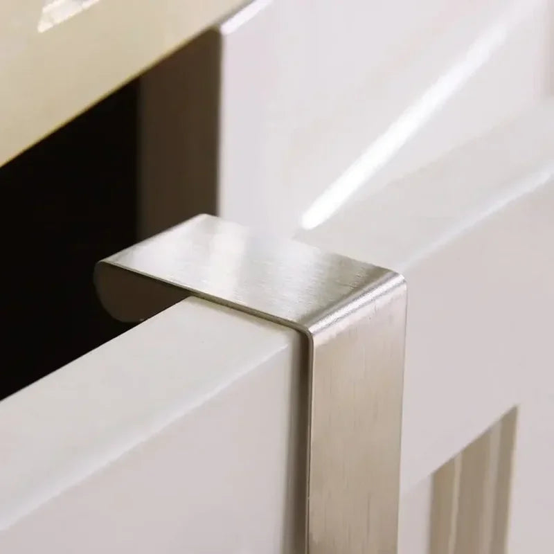 Z-Shaped Bathroom Cabinet By Hook Stainless Steel By Rear Hanger