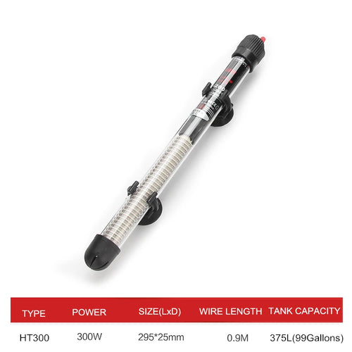 110v-220v Adjustable Temperature Thermostat Heater Rod 25W/ 50W/ 100W/