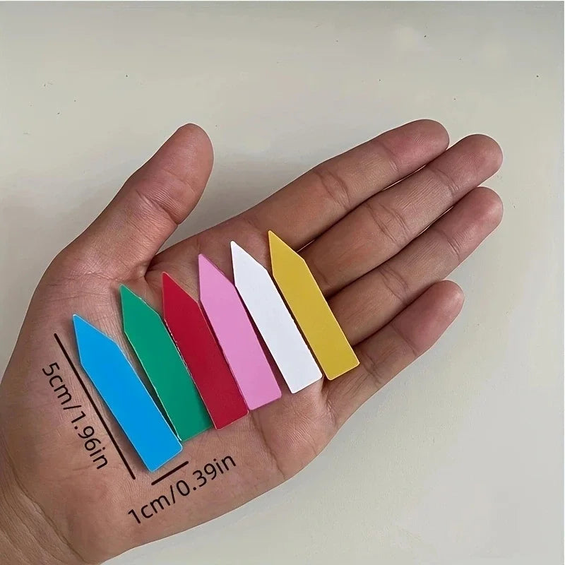 100pcs Garden Plant Labels Plant Accessories Flower Pots Plastic Plant