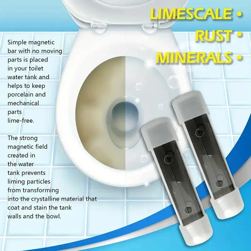 Magnetic Toilet Bowl Cleaner Toilet Magnets Long-Lasting Magnetic