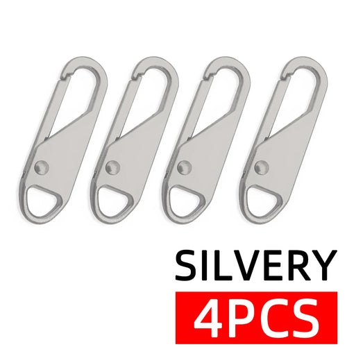 4PCS Zipper Head Replacement Parts Reusable Detachable Durable Multi